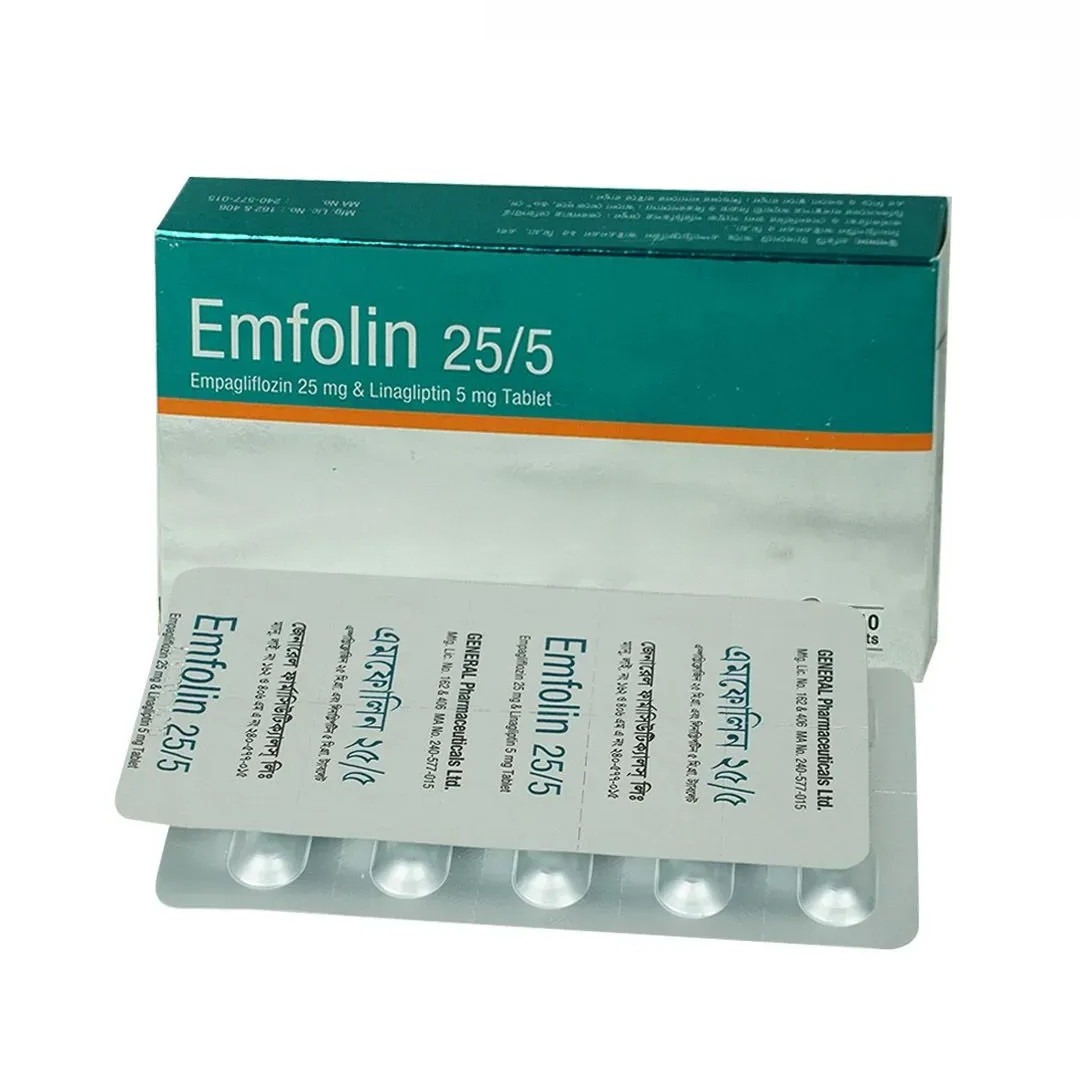 Emfolin 25mg/5mg Tablet